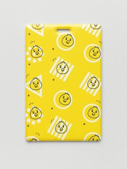 Держатель для карт «Crazy duck», yellow (6,5 х 10,4 см)