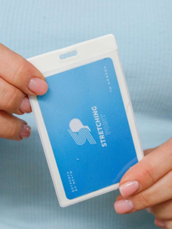 Держатель для карт "Безумная утка", желтый (6,5 х 10,4 см)