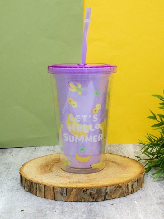 Тамблер &quot;Hello summer&quot;, purple 