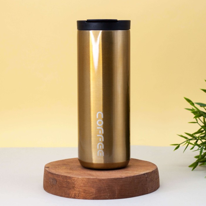 Термокружка "Overflow", gold (550 ml) 