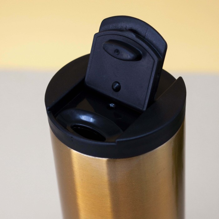 Термокружка "Overflow", gold (550 ml) 