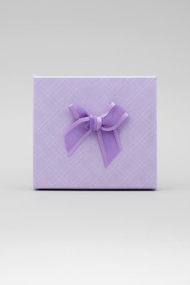 Подарочная коробка для украшений &quot;Elegant bow&quot; (9*9*2,5 см), mix