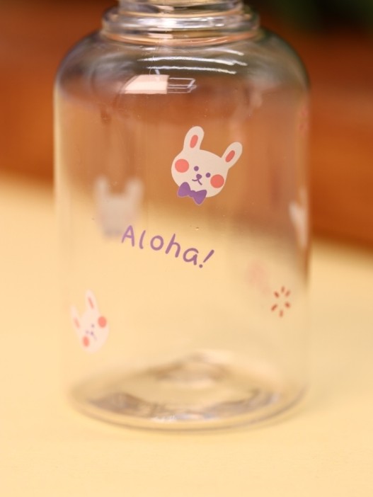 Дорожная бутылочка &quot;Animal aloha hare&quot;, purple (50 ml) 