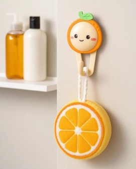 Крючок на липучке «Berry», orange