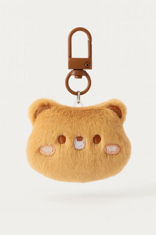 Плюшевый брелок iLikeGift "Fluffy bear", 5 x 6 см 
