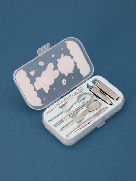 Маникюрный набор "Крутой кролик", синий 