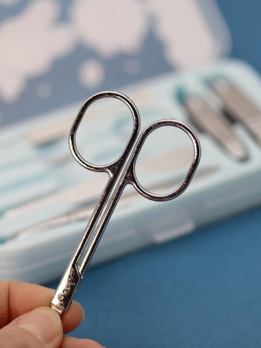 Маникюрный набор "Крутой кролик", синий 