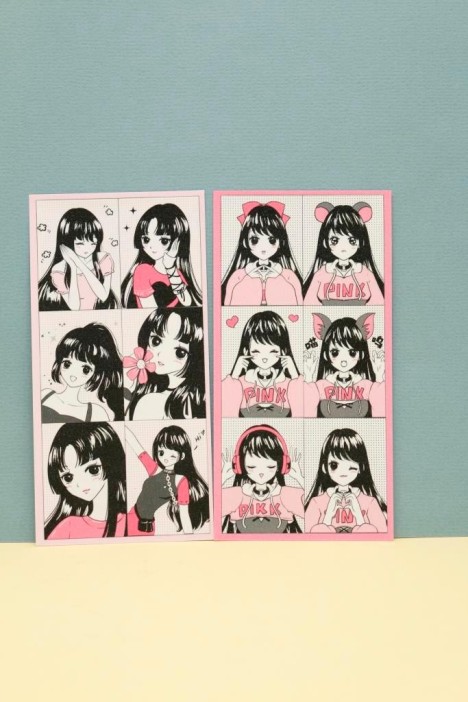 Наклейки &quot;Pink blank&quot; 