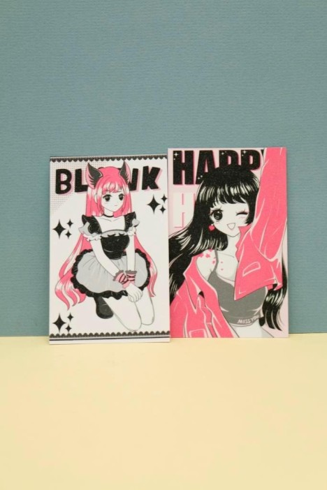 Наклейки &quot;Pink blank&quot; 