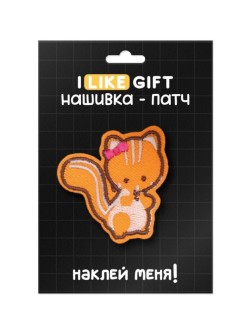 Термонашивка для одежды iLikeGift "Лиса" 4,5*4,2 см