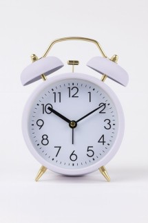 Часы-будильник «Purple time», (12.3*8.8*4.7 см)