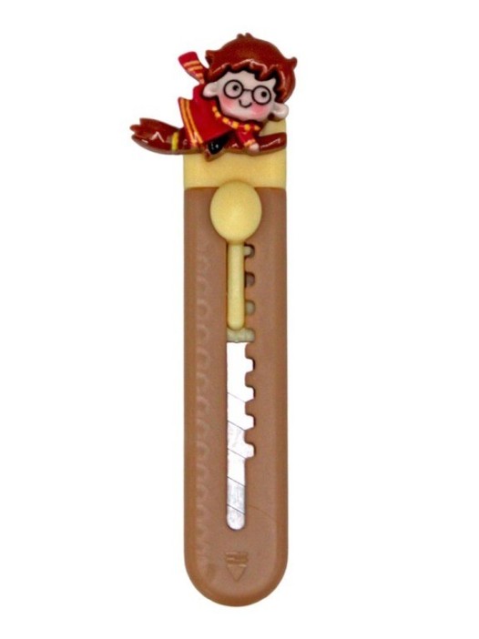 Нож канцелярский &quot;Школа магии&quot;, 9 мм, коричневый 