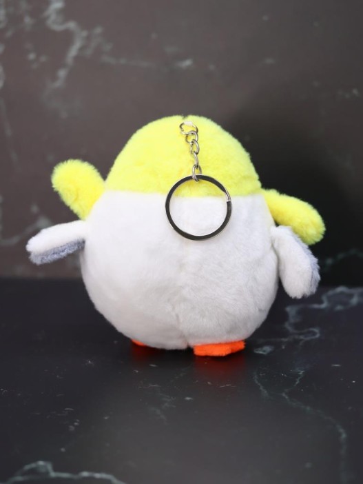Плюшевый брелок &quot;Chick soldier&quot;, white (9 см) 