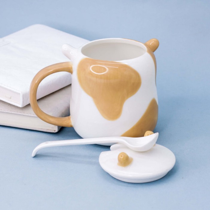 Кружка "Cow", pink (500ml) 