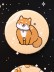 Набор значков 3 шт. iLikeGift Аниме «Shiba inu» 