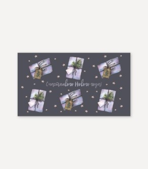 Набор сборных конвертов для денег 5 шт. «Счастливого нового года. Письма», 16.5*8 см