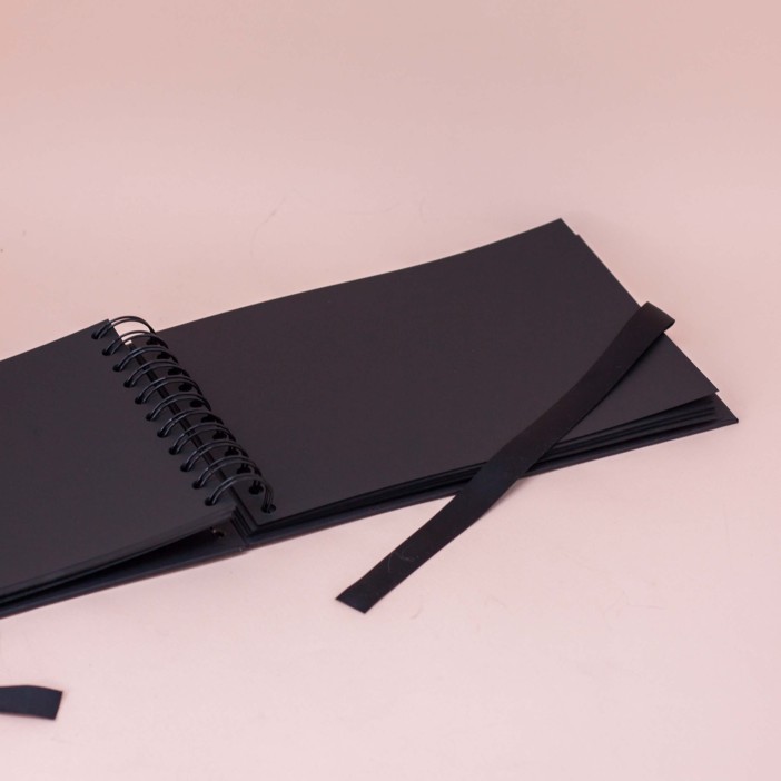 Фотоальбом &quot;Long&quot;, black (21,5 х 15 см) 