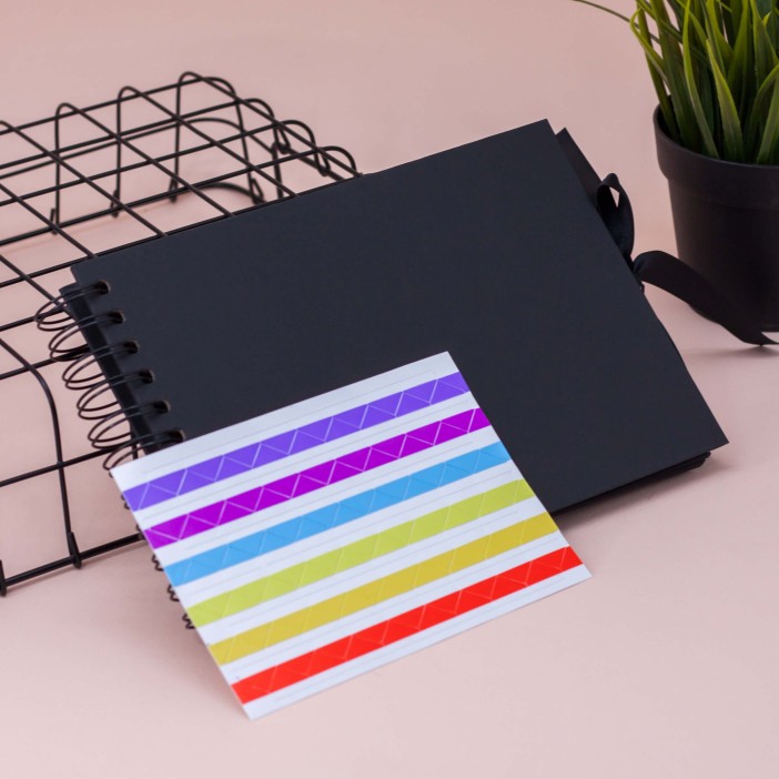 Фотоальбом &quot;Long&quot;, black (21,5 х 15 см) 