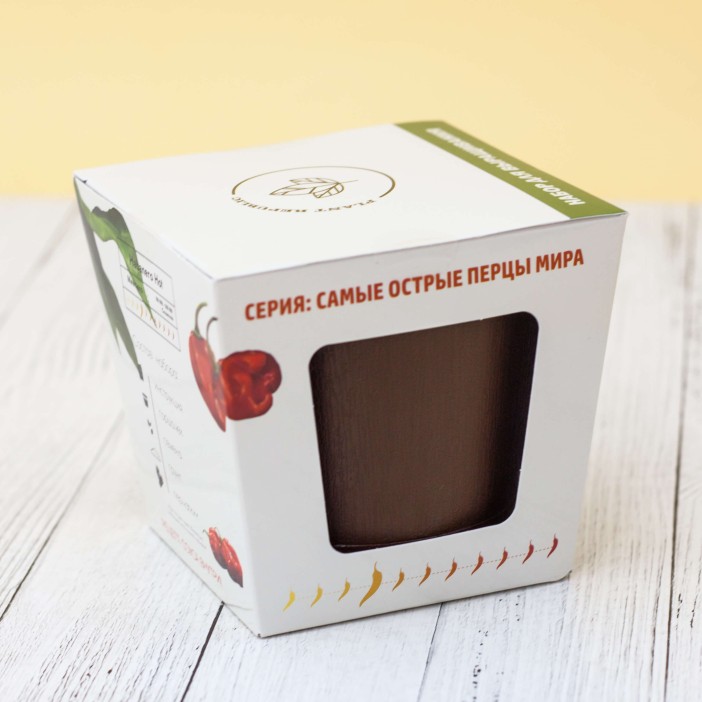 Набор для выращивания "Plant Republic", "Перец острый Хабанеро Хот" 