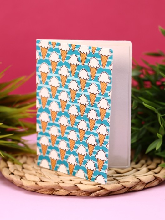 ОБЛОЖКА ДЛЯ ПАСПОРТА Ice cream, плотность 600 мкм 