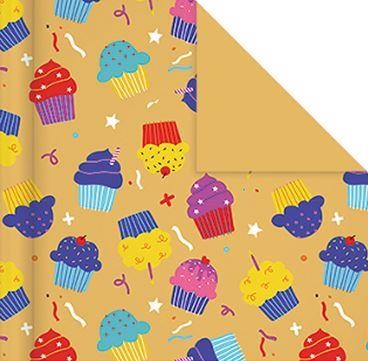 Упаковочная бумага «Donut Dazzle» 1 рулон, 50*70 см 