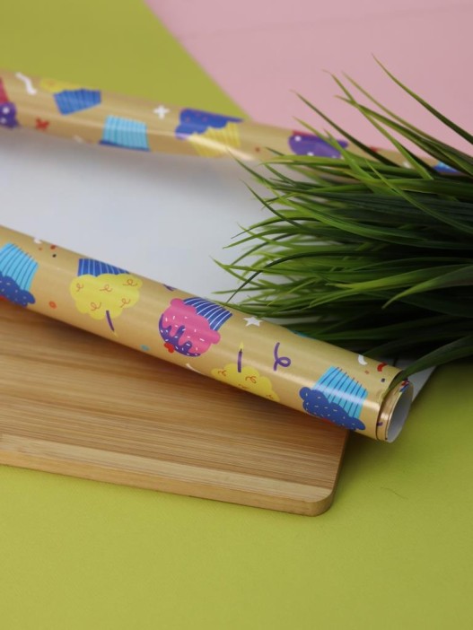 Упаковочная бумага «Donut Dazzle» 1 рулон, 50*70 см 