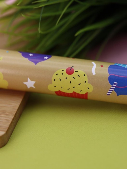 Упаковочная бумага «Donut Dazzle» 1 рулон, 50*70 см 