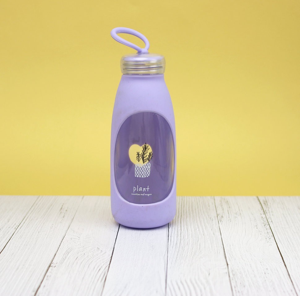 2192A Бутылка "Love plant" purp