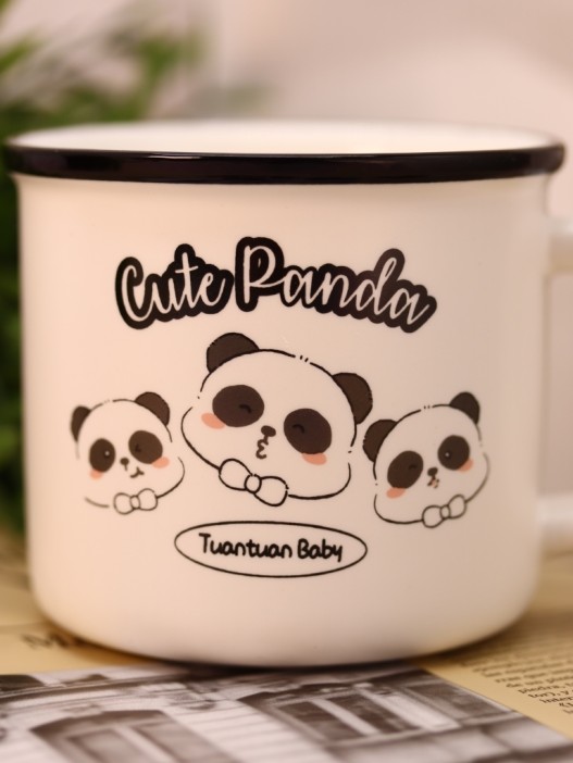 Кружка «Cute panda», white (320 ml) 