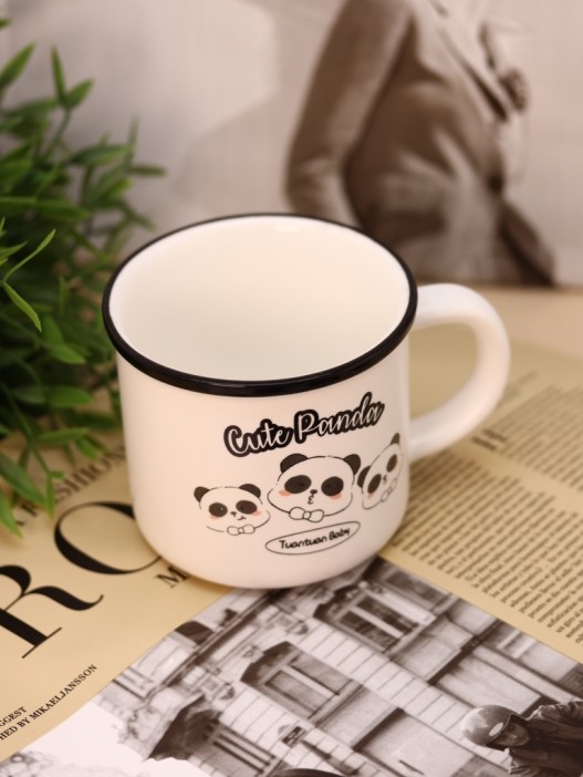 Кружка «Cute panda», white (320 ml) 