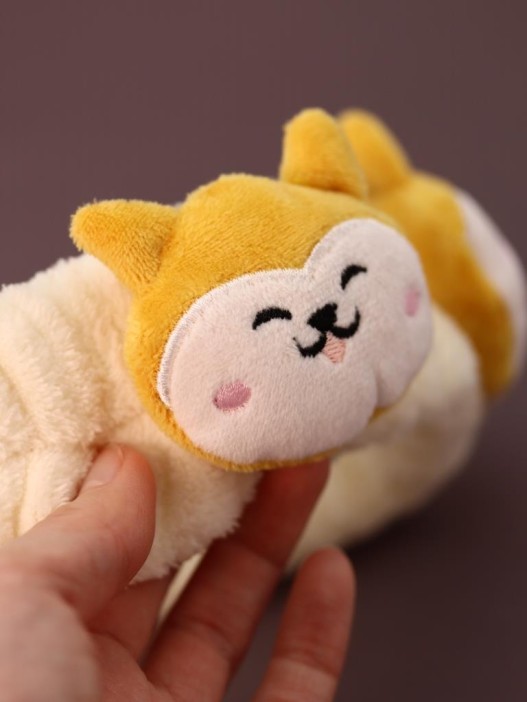 Повязка на голову GIRLY &quot;Doggy smile&quot;, yellow 