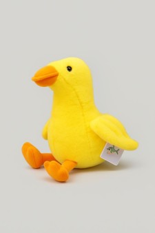 Мягкая игрушка "Утка", желтая, 22 см