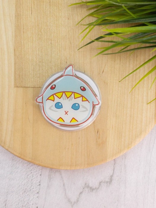 Попсокет &quot;Shark cat&quot; 