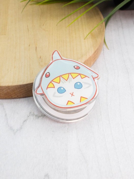 Попсокет &quot;Shark cat&quot; 
