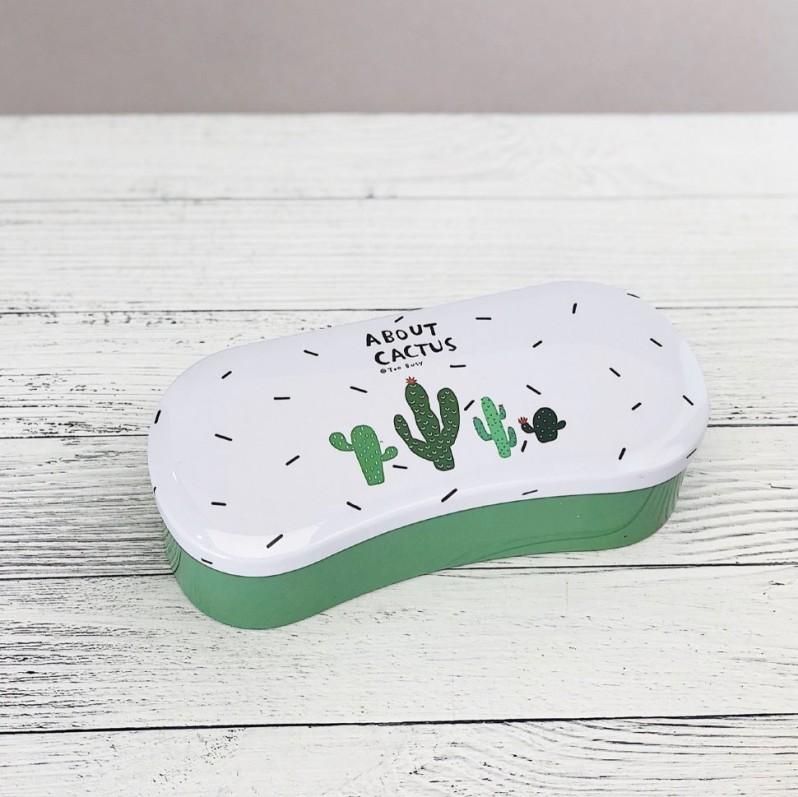 Чехол для очков &quot;About cactus&quot; white 