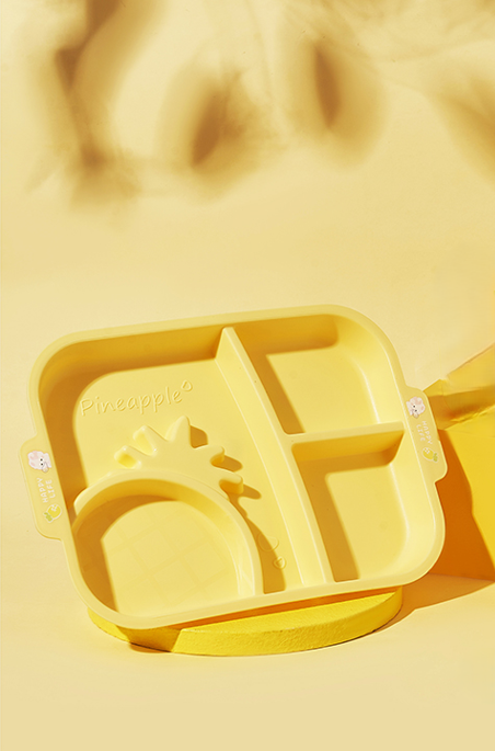 Тарелка &quot;Pineapple&quot;, yellow (19,7х28,3х2,9 см) 
