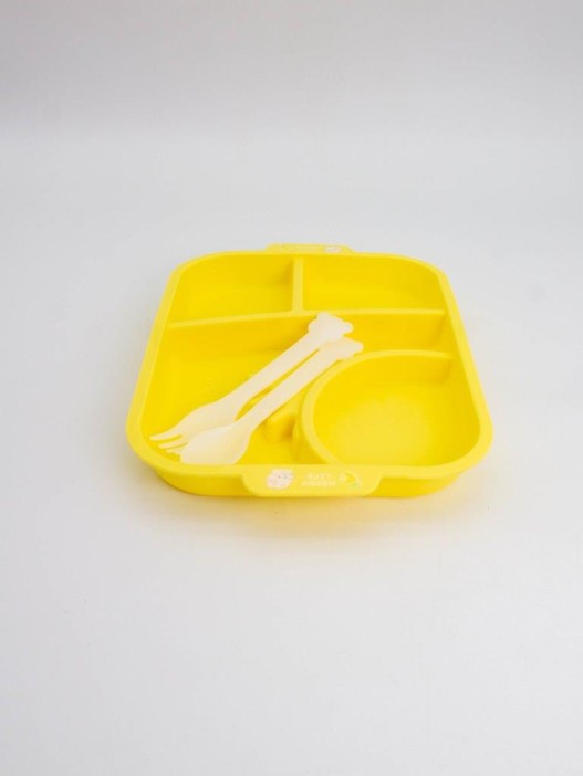 Тарелка &quot;Pineapple&quot;, yellow (19,7х28,3х2,9 см) 