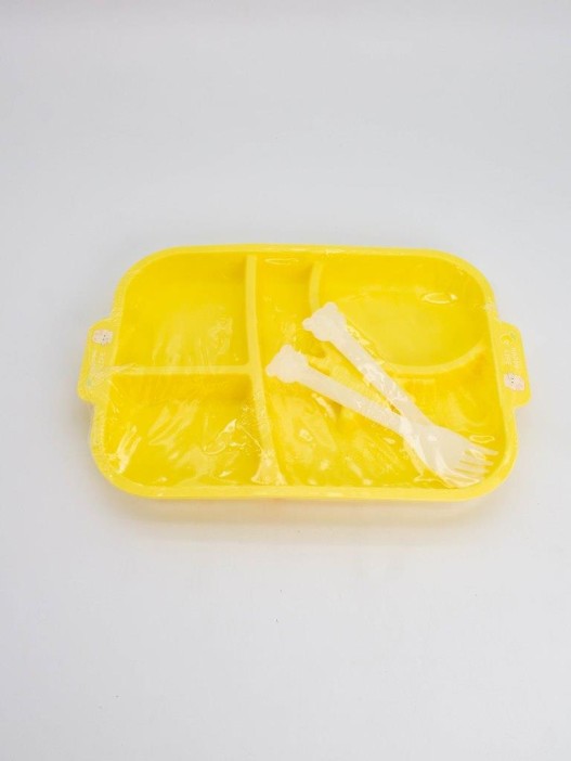 Тарелка &quot;Pineapple&quot;, yellow (19,7х28,3х2,9 см) 