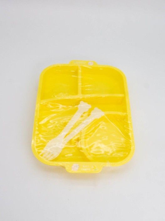 Тарелка &quot;Pineapple&quot;, yellow (19,7х28,3х2,9 см) 