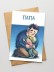Набор двойных открыток 5 шт. «ПАПА», 10*15 см 