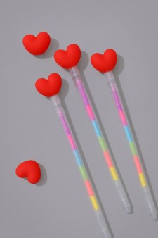 Цветная гелевая ручка "Love Pink Pen"