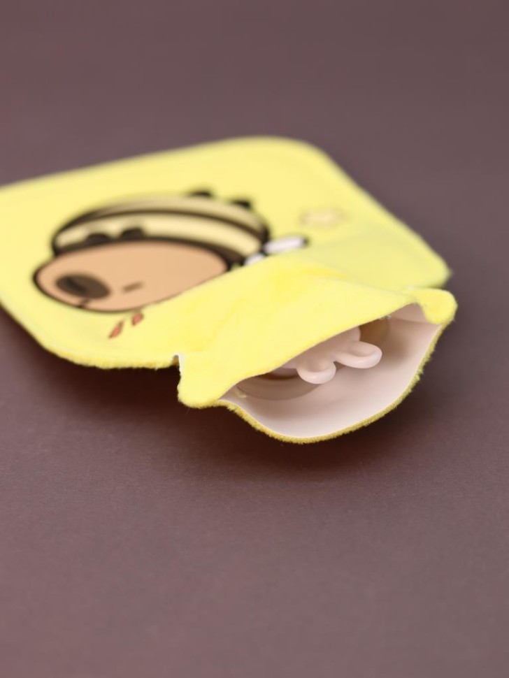 Грелка мини "Capibar", yellow, 300 мл (16*11 см)