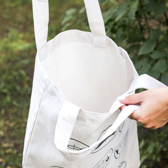 Эко-шоппер из 100% хлопка &quot;LIPS&quot; 