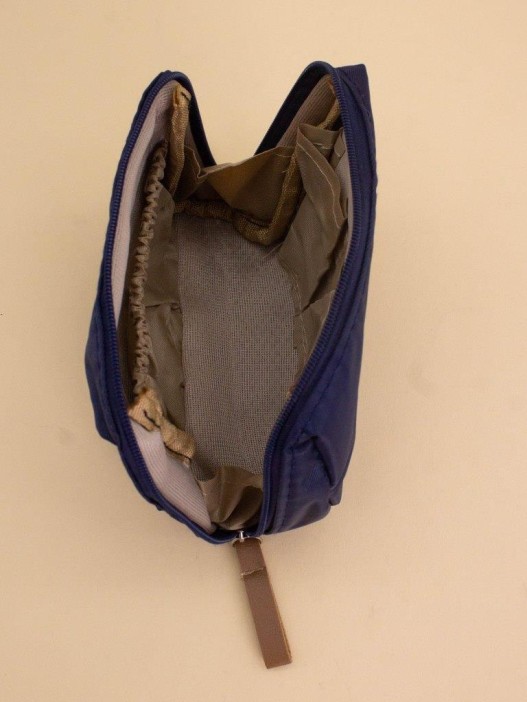 Косметичка - органайзер &quot;With bows&quot; blue, 11*15*7 см 