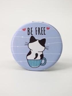 Зеркало "Be free", purple