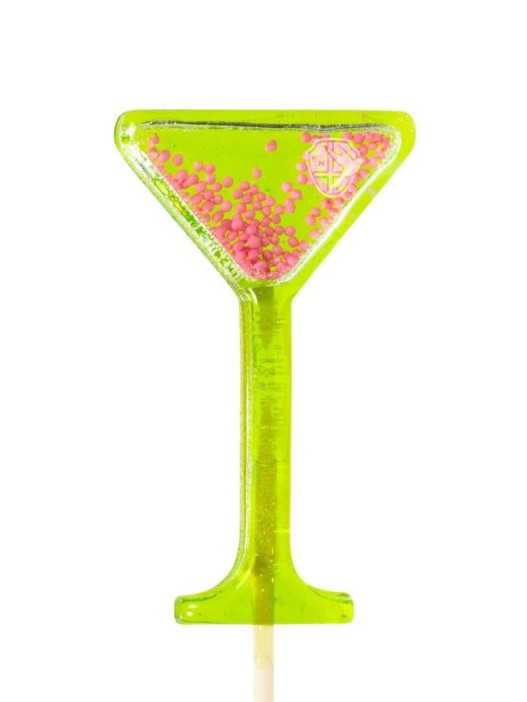 Карамель леденцовая изомальт &quot;Бокалы&quot; ш/б 21шт х 30-35г (клуб/шампан, мохито/лим-лайм, малина) 