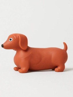 Мялка - антистресс «Stretchy dachshund», red