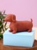 Мялка - антистресс «Stretchy dachshund», red