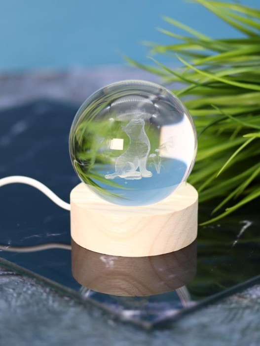 Ночник 3D iLikeGift «Butterfly kiss» (6 см) 