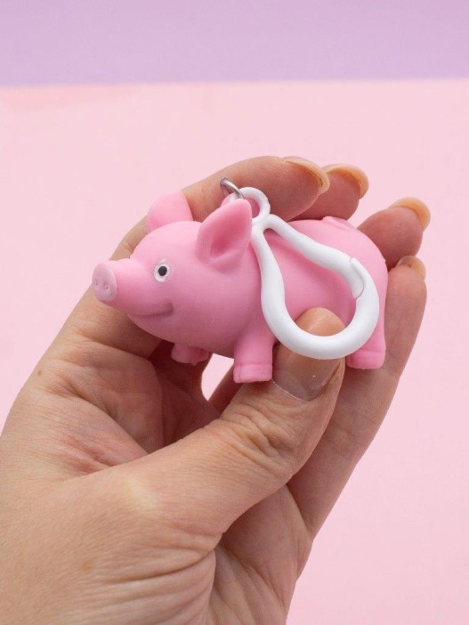 Брелок мялка - антистресс «Pretty pig» 